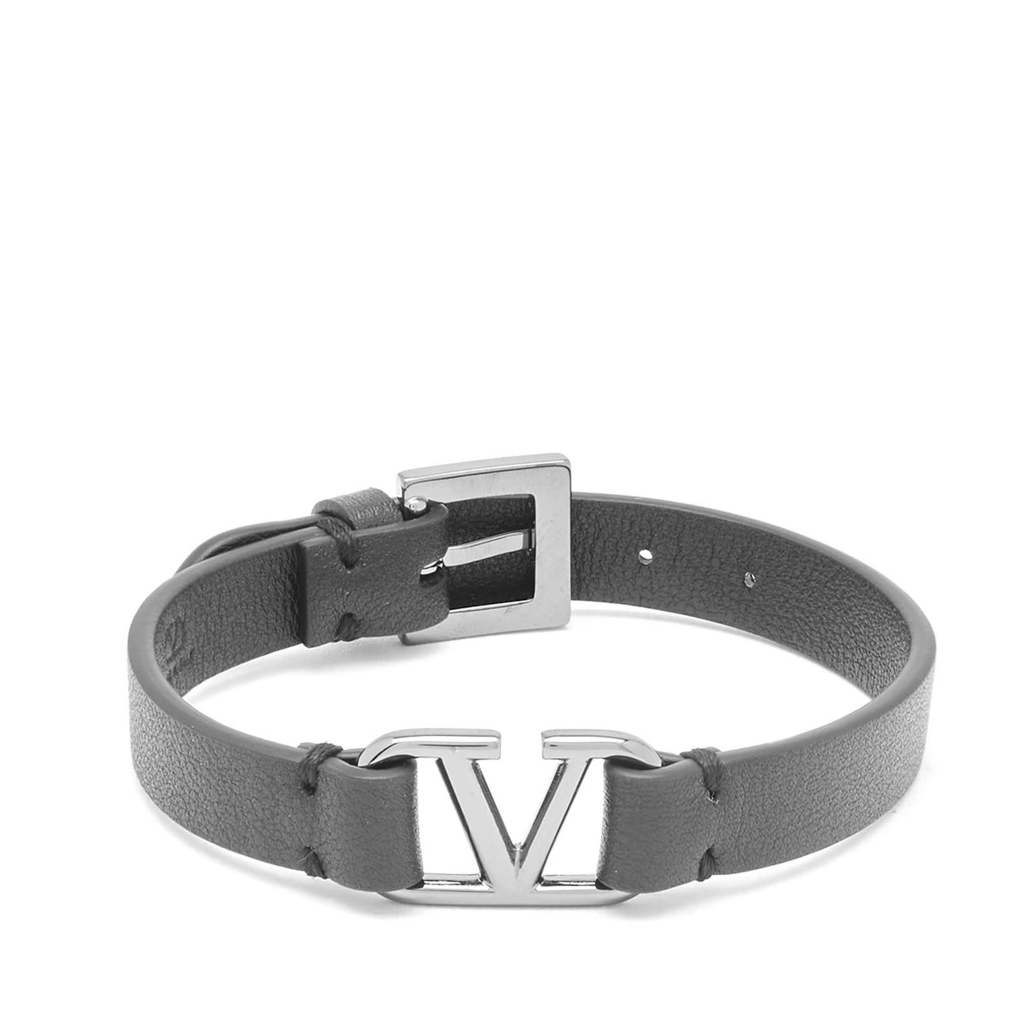 Гривна Valentino Men's Signature Bracelet Nero Сиво | 4Y2J0M67TCZ-0NO, 0