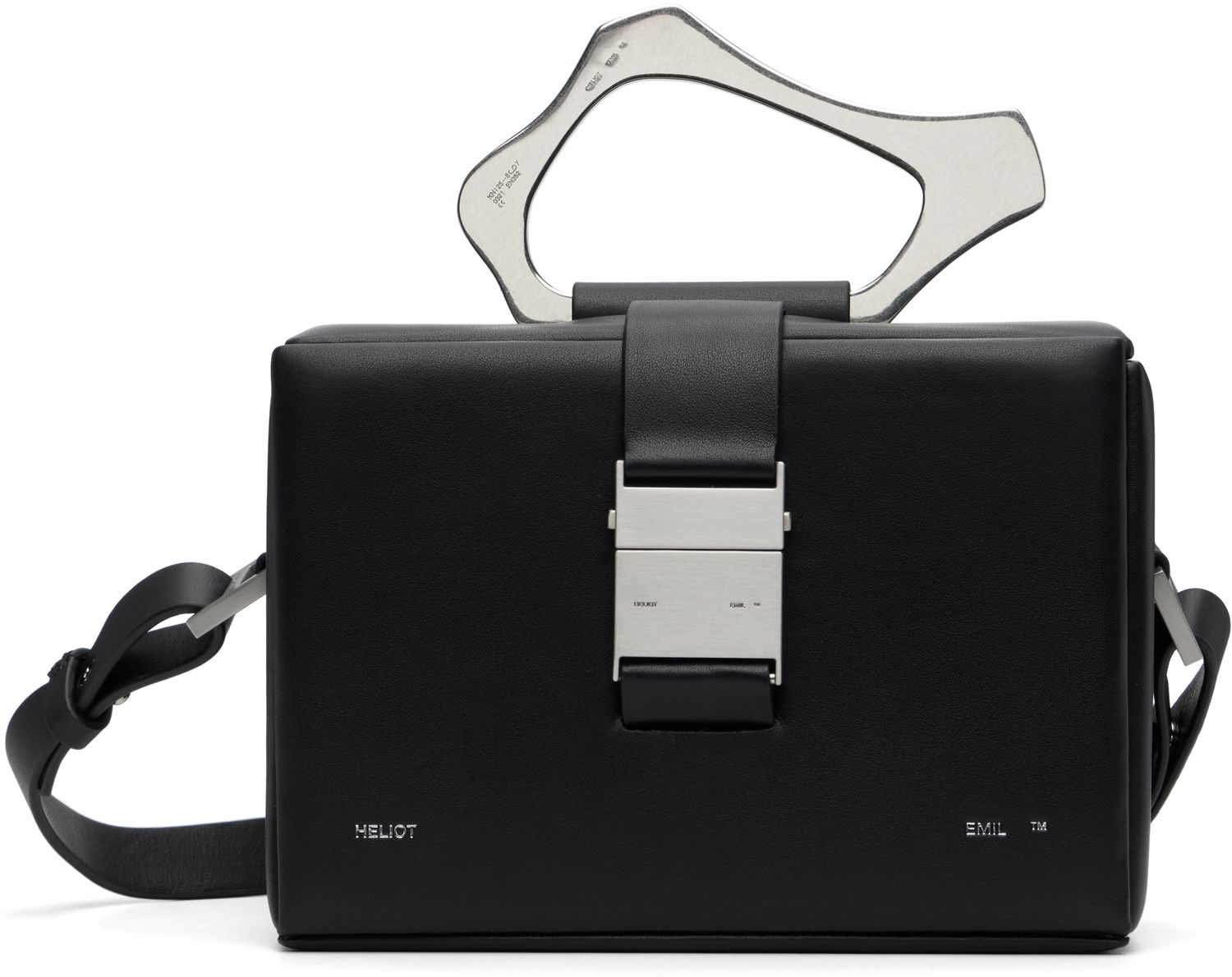Чанта през рамо HELIOT EMIL HELIOT EMIL Solely Box Bag Черно | PREAW25_15_41_BLK01_CO, 0