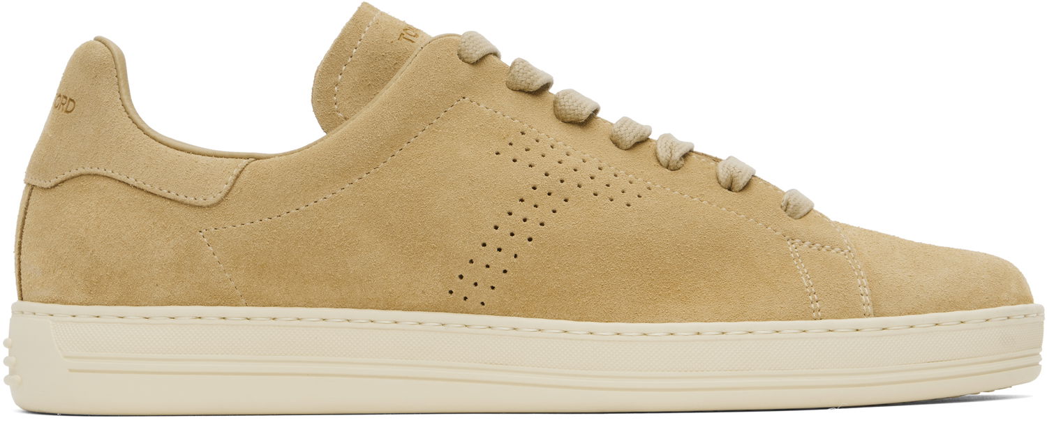 Кецове и обувки Tom Ford Warwick Бежово | J1507-LCL423N, 0