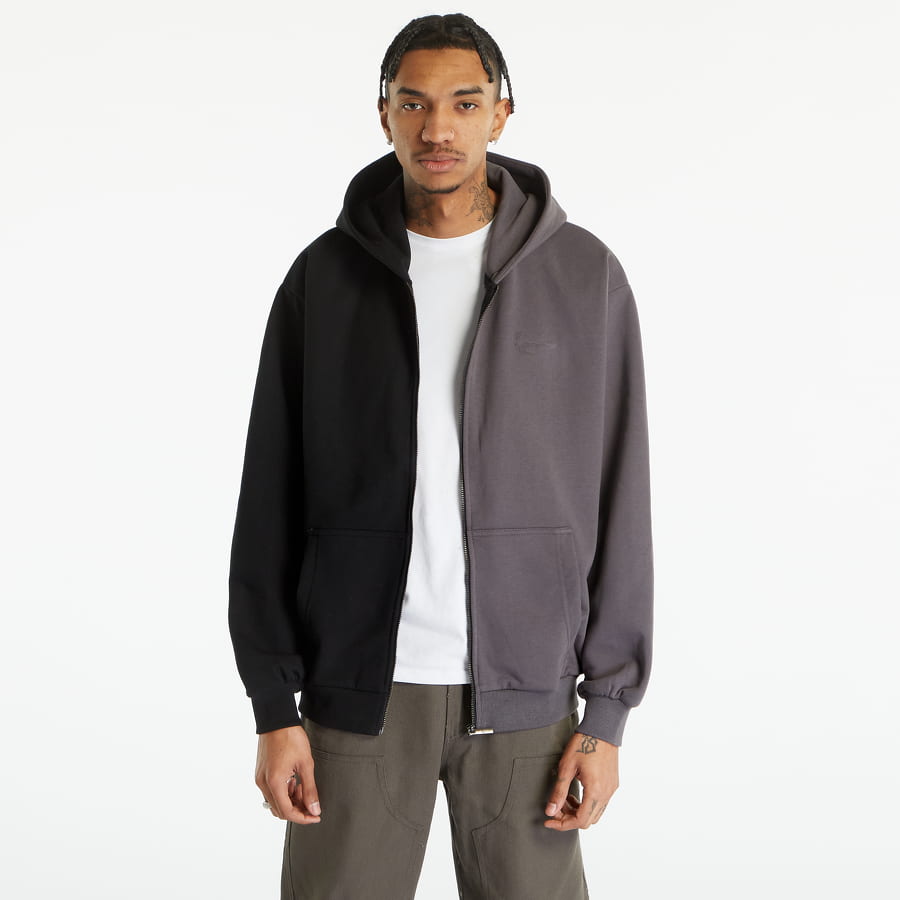 Суитчър Karl Kani Chest Signature Split OS Full-Zip Hoodie Сиво | KM231-002-2, 0