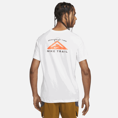 Тениска Nike Trail Dri-FIT Tee Бяло | fd0120-100, 2