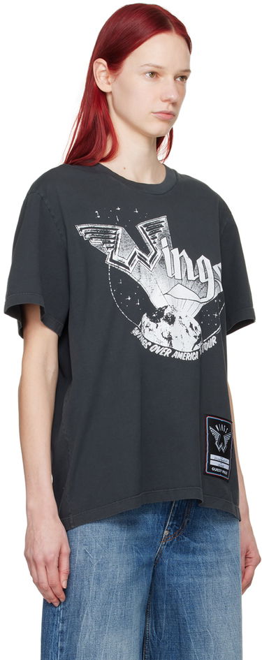 Тениска Stella McCartney 'Wings' Graphic T-Shirt Сиво | 6J01583SPY91, 1