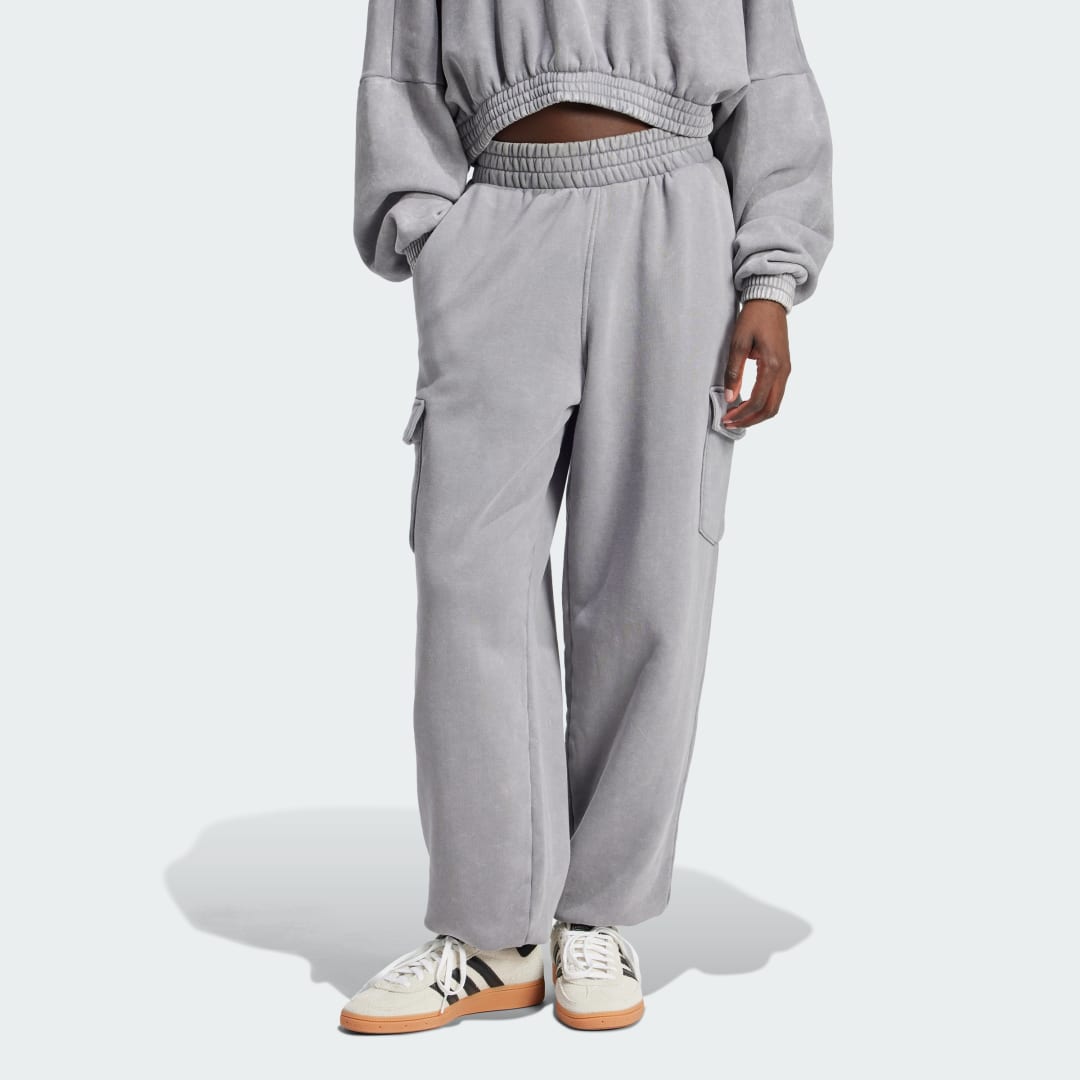 Спортни панталони adidas Performance Acid-Washed Sweat Joggers Сиво | IW5489, 0