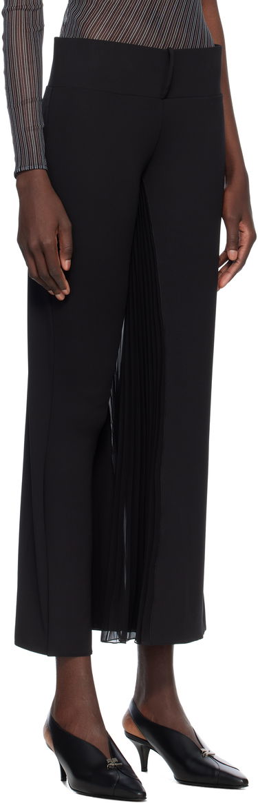 Панталони Courrèges Courrèges Infinity Pleats Jersey Trousers Черно | 225JPA325JS0220, 1
