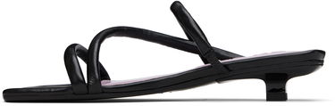 Аксесоари BY FAR BY FAR Morena Nappa Leather Heeled Sandals Черно | MWFHO015CL013BK001PL, 2