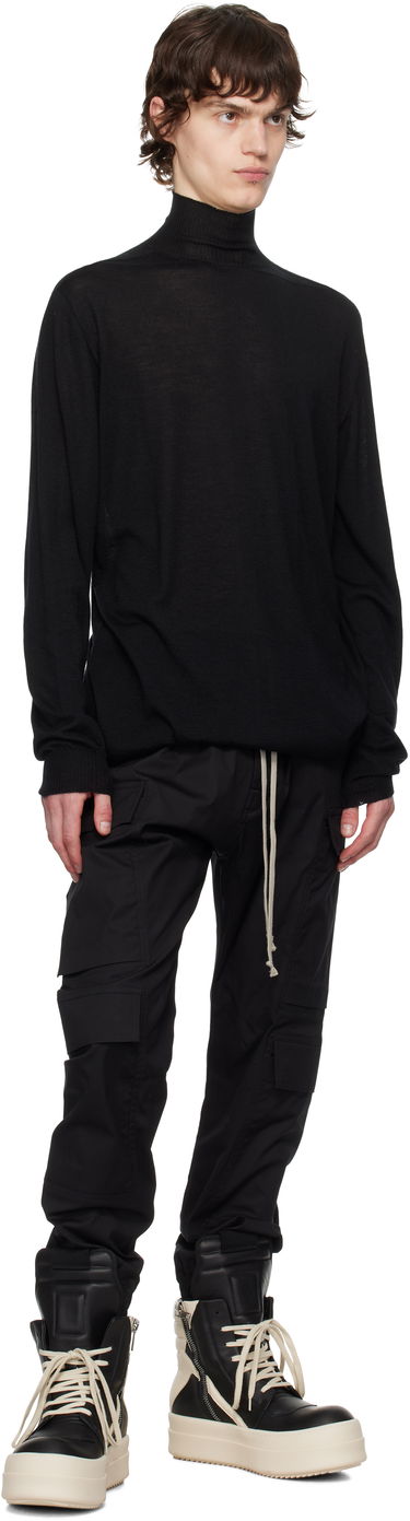 Кецове и обувки Rick Owens Rick Owens Hollywood Mega Bumper Geobasket Черно | RU01E5868 LCO, 4