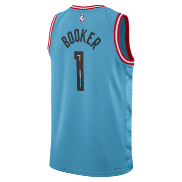 Фланелка Nike Dri-FIT NBA Devin Booker Phoenix Suns City Edition 2022 Swingman Jersey Тюркоазено | DO9607-416, 4