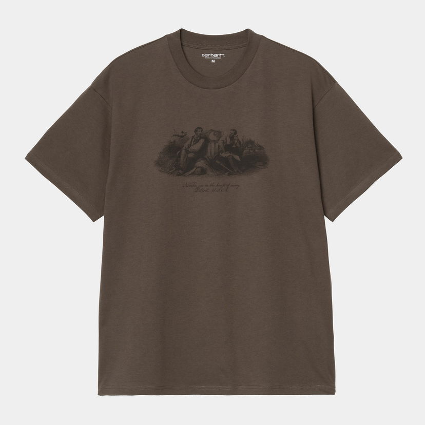 Тениска Carhartt WIP WIP Workers Short Sleeve T-Shirt Vitola Кафяво | I035499_9