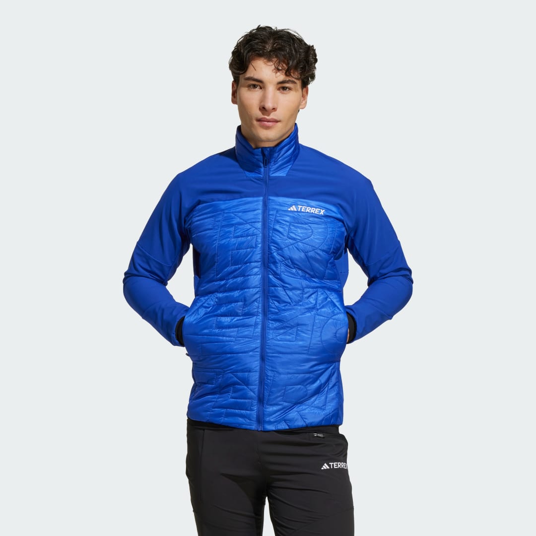Пухо яке adidas Performance Terrex Xperior Varilite Hybrid PrimaLoft Jacket Синьо | JD8391, 0
