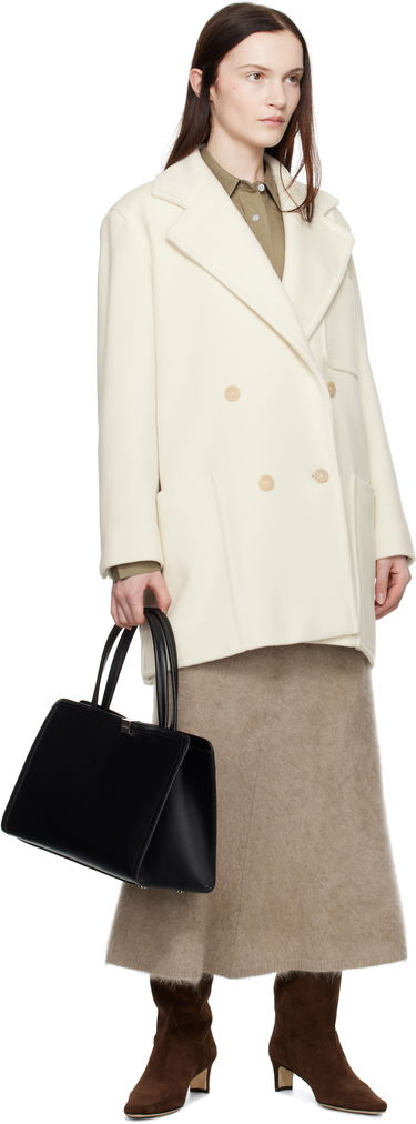 Голяма пазарска чанта Max Mara Bianca Tote Bag Черно | 2424516022600 MM81169, 3