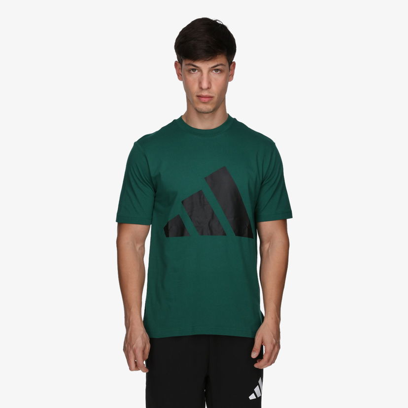 Тениска adidas Originals Big Logo T-Shirt Зелено | JE8932