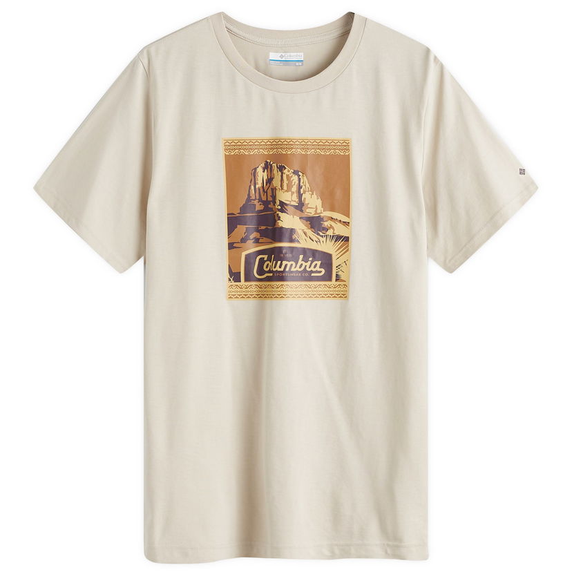 Тениска Columbia T-Shirt With Print Бежово | 1991036-280