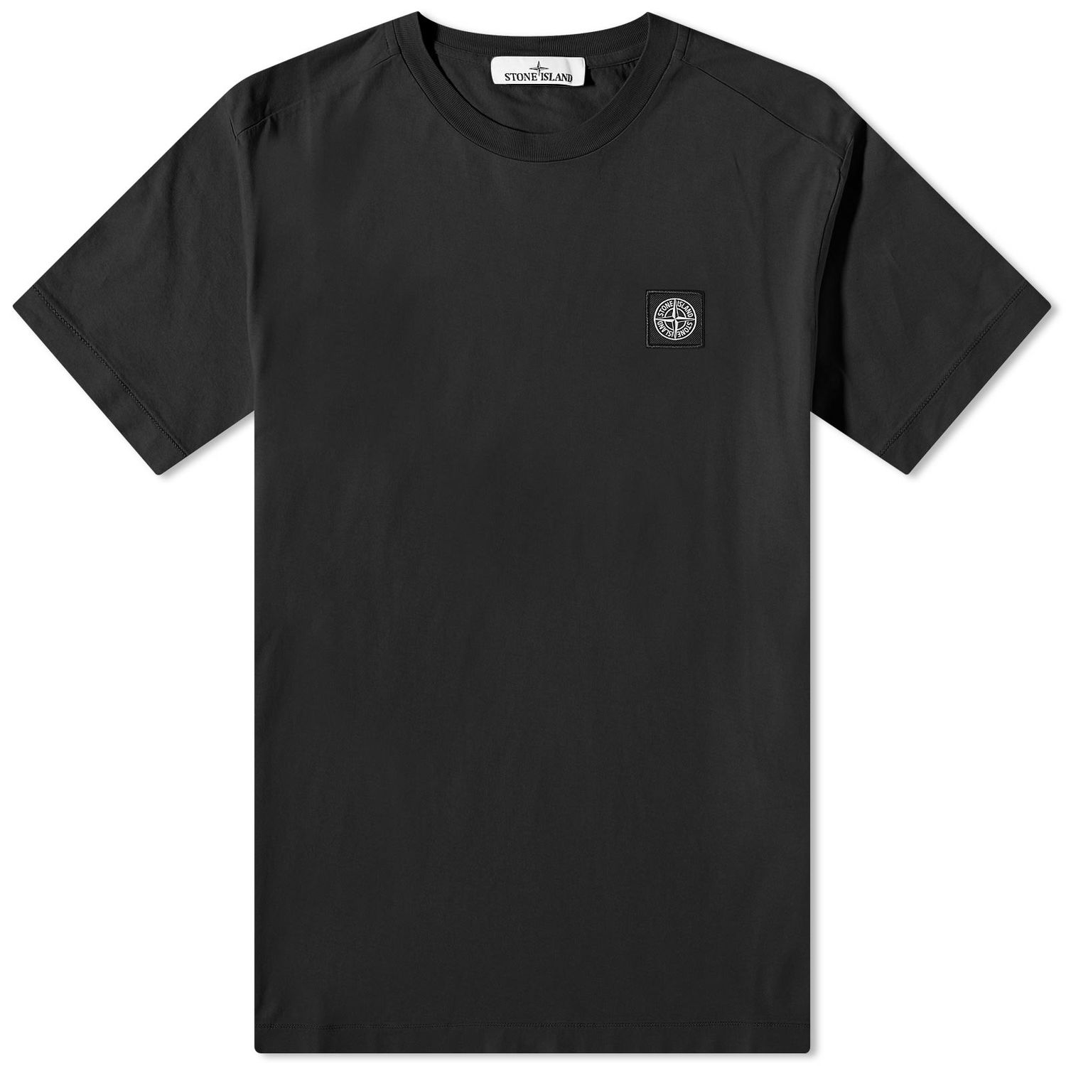 Тениска Stone Island Patch Tee Черно | 101524113-A0029, 0