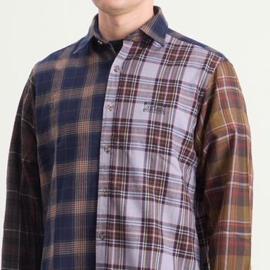 Overdyed Patchwork Shirt, 5