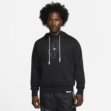 Суитчър Nike Dri-FIT Standard Issue Pullover Basketball Hoodie Черно | DQ6103-010, 0