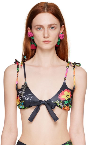 Домашен декор Chopova Lowena Rose Earrings Бургунди | 6227SE, 2