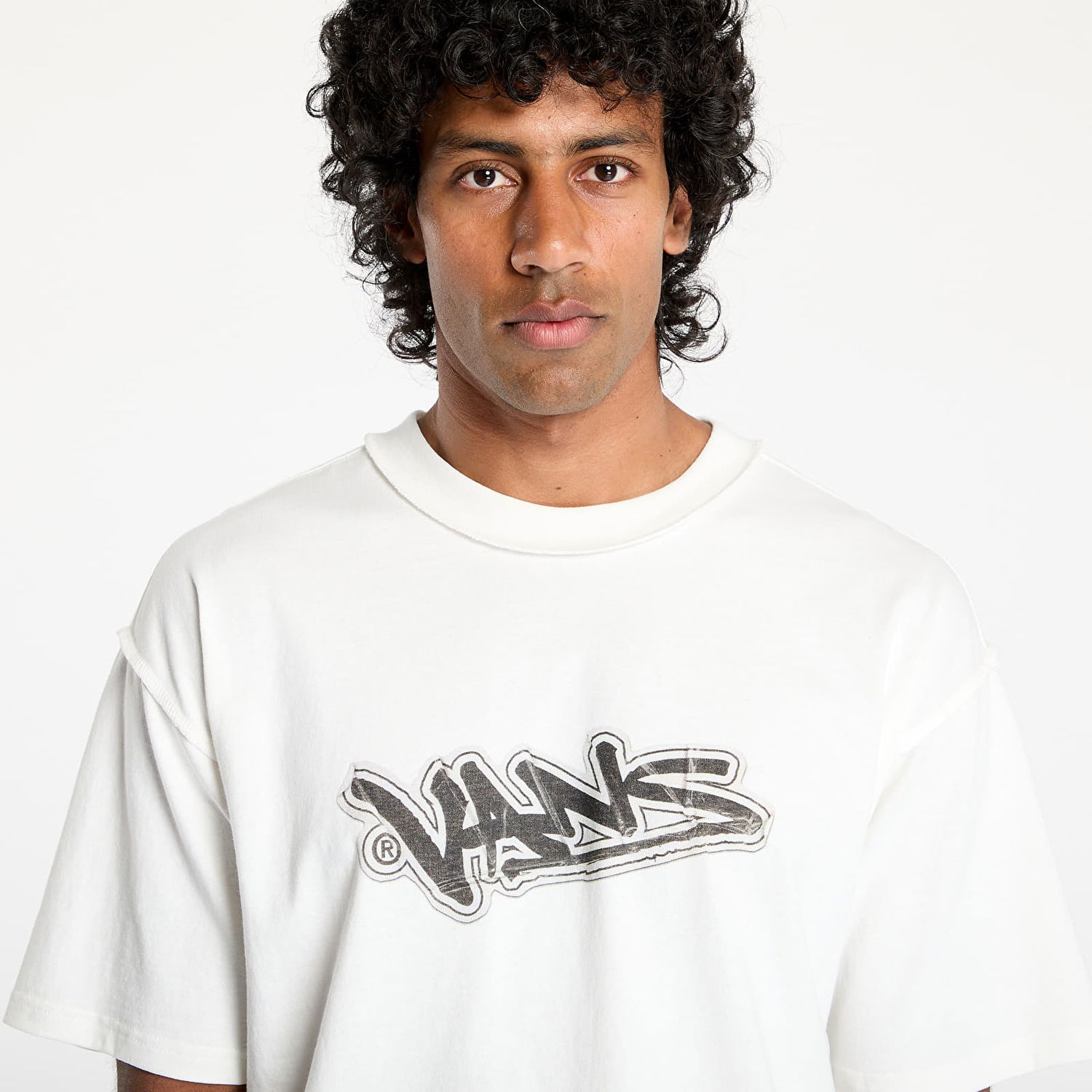 Тениска Vans Vans LX Slap Short Sleeve T-Shirt Бяло | VN000MGUFS81, 1