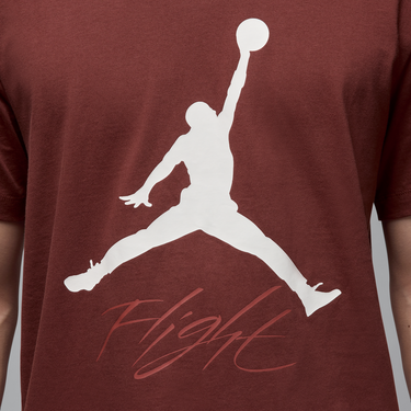 Тениска Jordan Jordan Jumpman Flight T-Shirt Бургунди | AO0664-231, 4