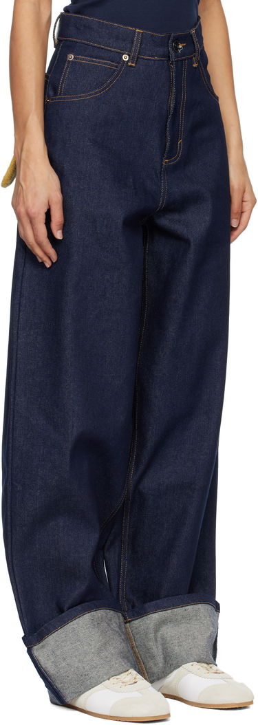 Дънки Charles Jeffrey Loverboy Loose Fit Pocket Waisted Jeans Тъмно синьо | 52040201, 1