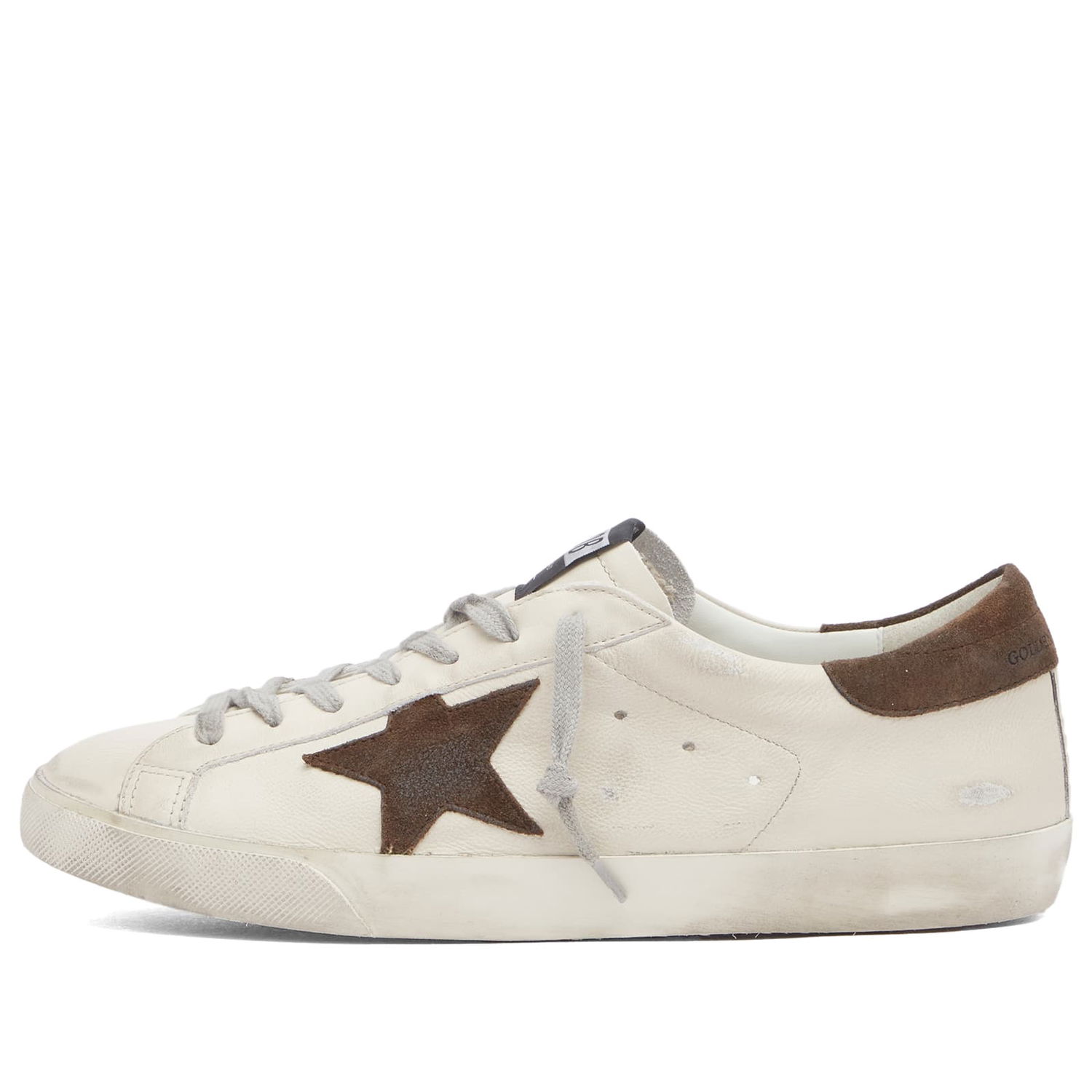 Кецове и обувки Golden Goose Super Star Leather Sneaker Бяло | GMF00101-F006867-10607, 0