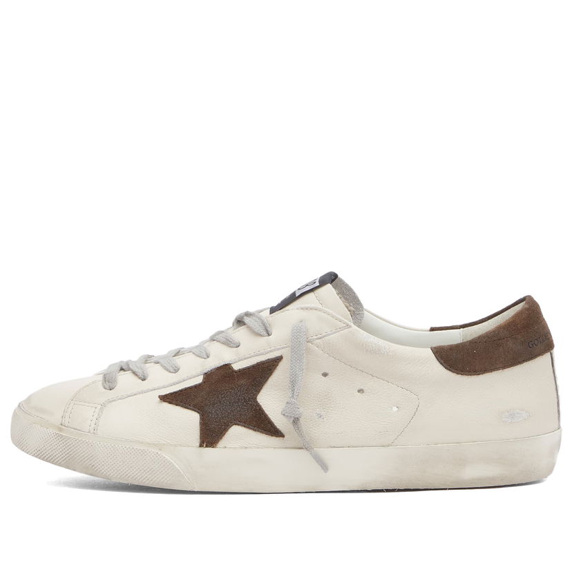 Кецове и обувки Golden Goose Super Star Leather Sneaker Бяло | GMF00101-F006867-10607