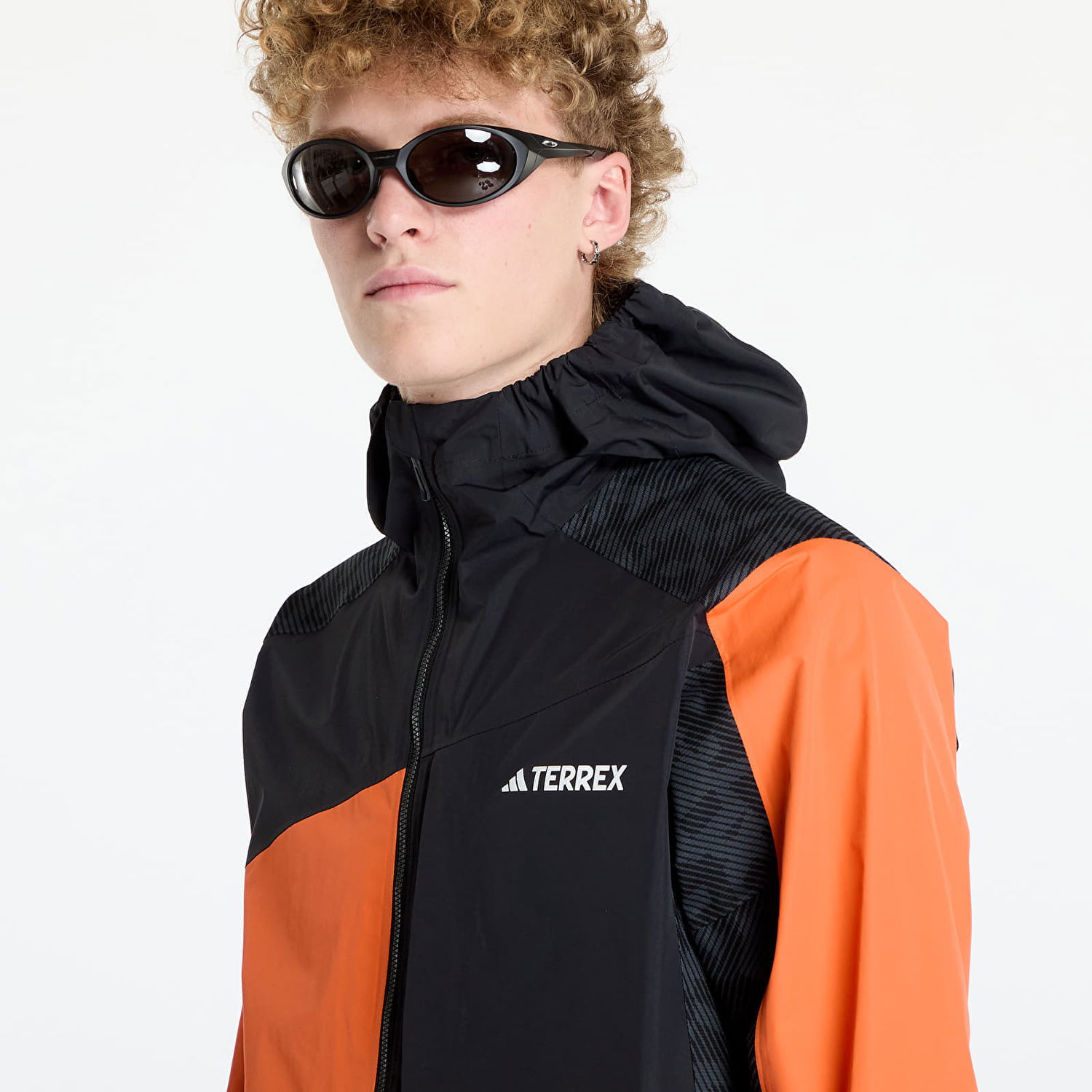 Ветровка adidas Performance Terrex Xperior Hybrid Rain.Rdy Semi Impact Orange/ Black Оранжево
 | IW8875, 1