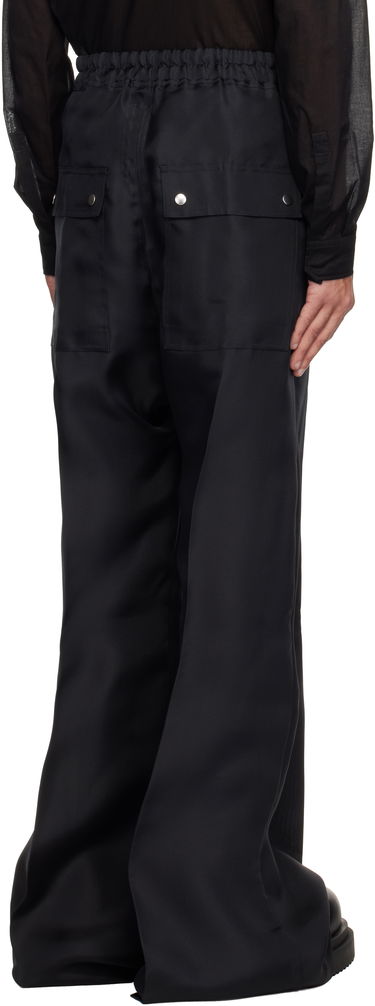 Панталони Rick Owens Rick Owens Hollywood Bela Wide Leg Trousers Черно | RR01E5366 SG, 2