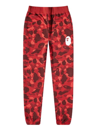 Спортни панталони BAPE Color Camo Sweatpants Червено | 001PTI801001M-RED