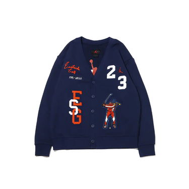 Пуловер Jordan x Eastside Golf Cardigan Тъмно синьо | DV5430-410, 1