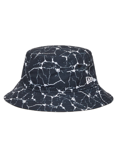 Marble Tapered Print Bucket Hat