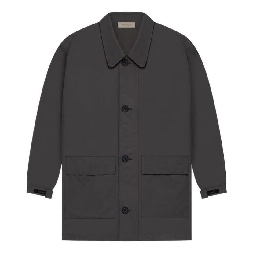 Яке Fear of God Essentials Barn Jacket Черно | FOG-SS22-239