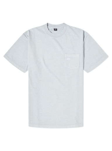 Тениска Patta Basic Washed Pocket T-Shirt Тюркоазено | POC-BC23-WSH-PTS-008