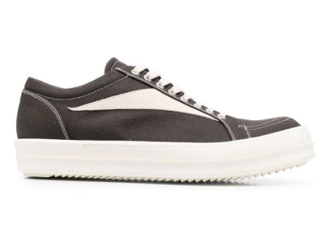 Кецове и обувки Rick Owens DRKSHDW EDFU Vintage Sneakers Taupe Grey Черно | DU01C6803DKLVS, 0