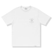 BAPE BLACK Logo Pocket Tee White