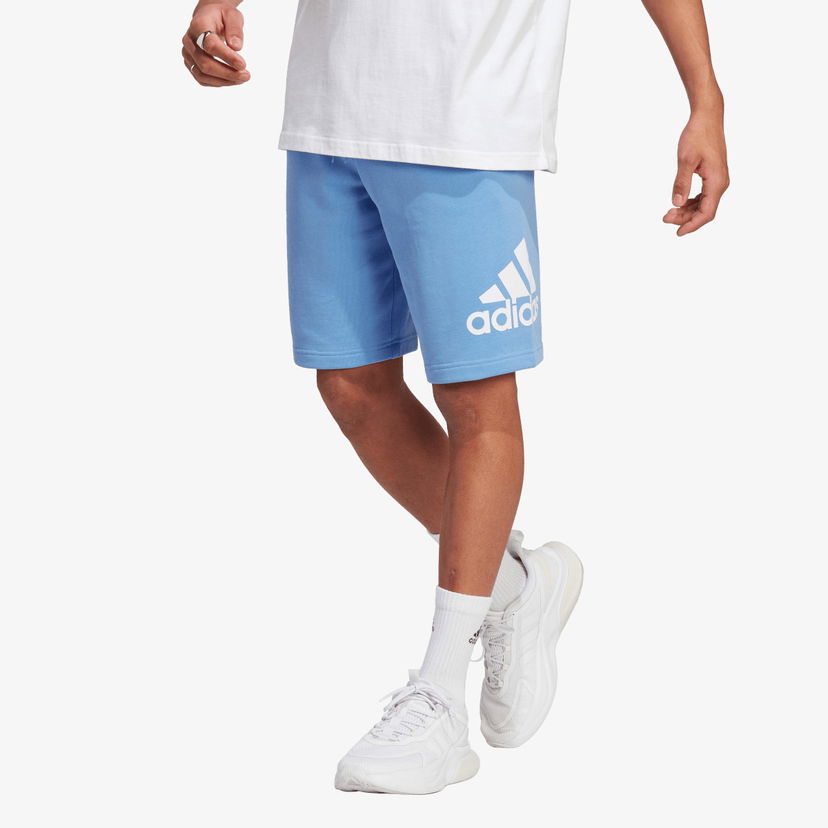 Къси панталони adidas Originals Essentials Big Logo French Terry Shorts Синьо | IC9405