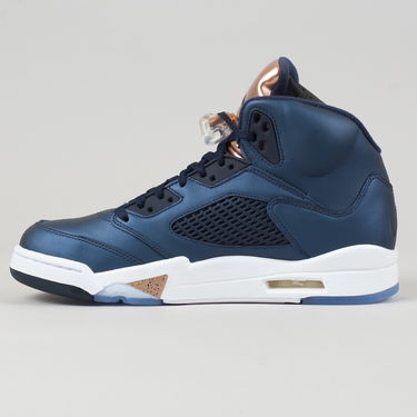 Кецове и обувки Jordan Air Jordan 5 Retro "Bronze" Тъмно синьо | 136027-416, 0