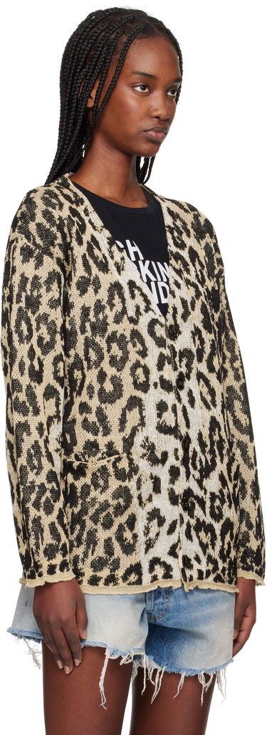 Пуловер R13 R13 Boyfriend Cardigan Бежово | R13WY268-Y192B, 1