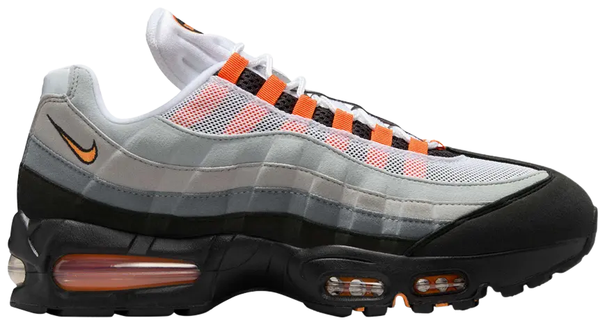 Кецове и обувки Nike Air Max 95 OG Big Bubble Bright Mandarin 2.0 (2025) Сиво | HM4740-101, 0