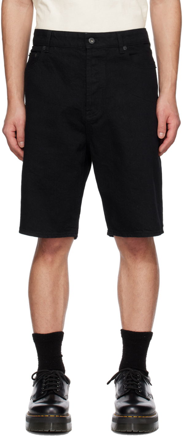 Къси панталони KENZO Paris Himawari Denim Shorts Черно | FD55DS3366C1, 0