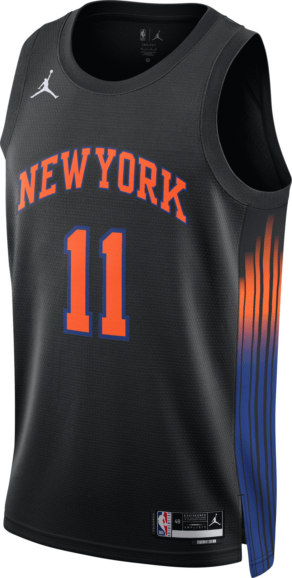 Фланелка Nike New York Knicks NBA Swingman Statement Edition 2025 Jersey Черно | hm4878-010, 0