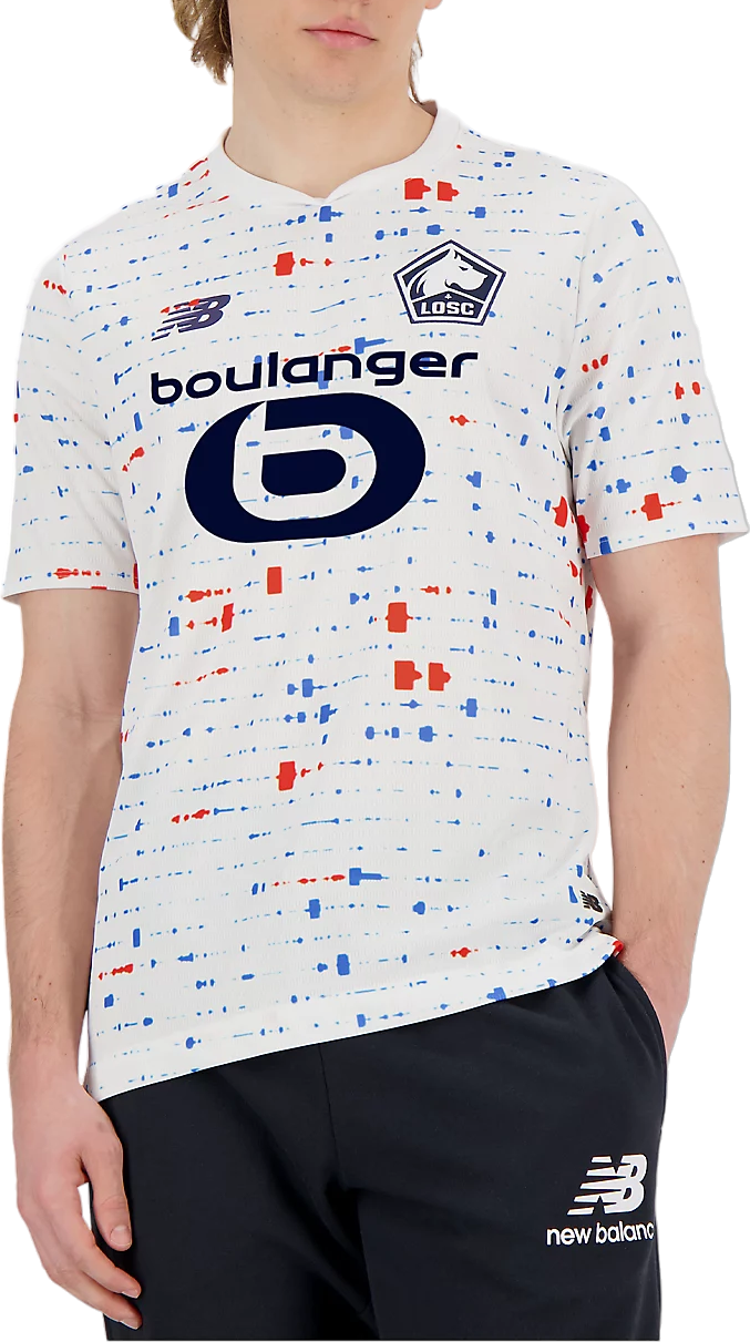 Фланелка New Balance LOSC Lille Away 2023/24 Jersey Бяло | mt230253-awy, 0