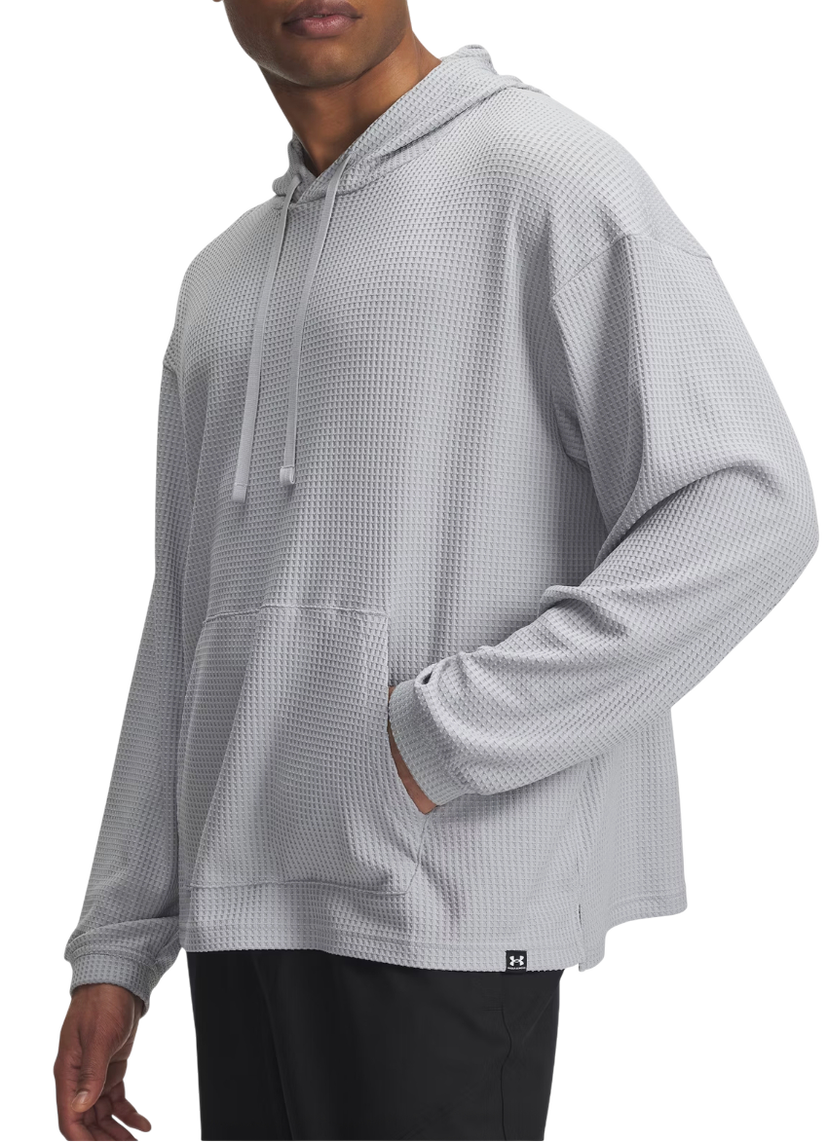 Суитчър Under Armour Rival Waffle Hoodie Сиво | 1383108-011