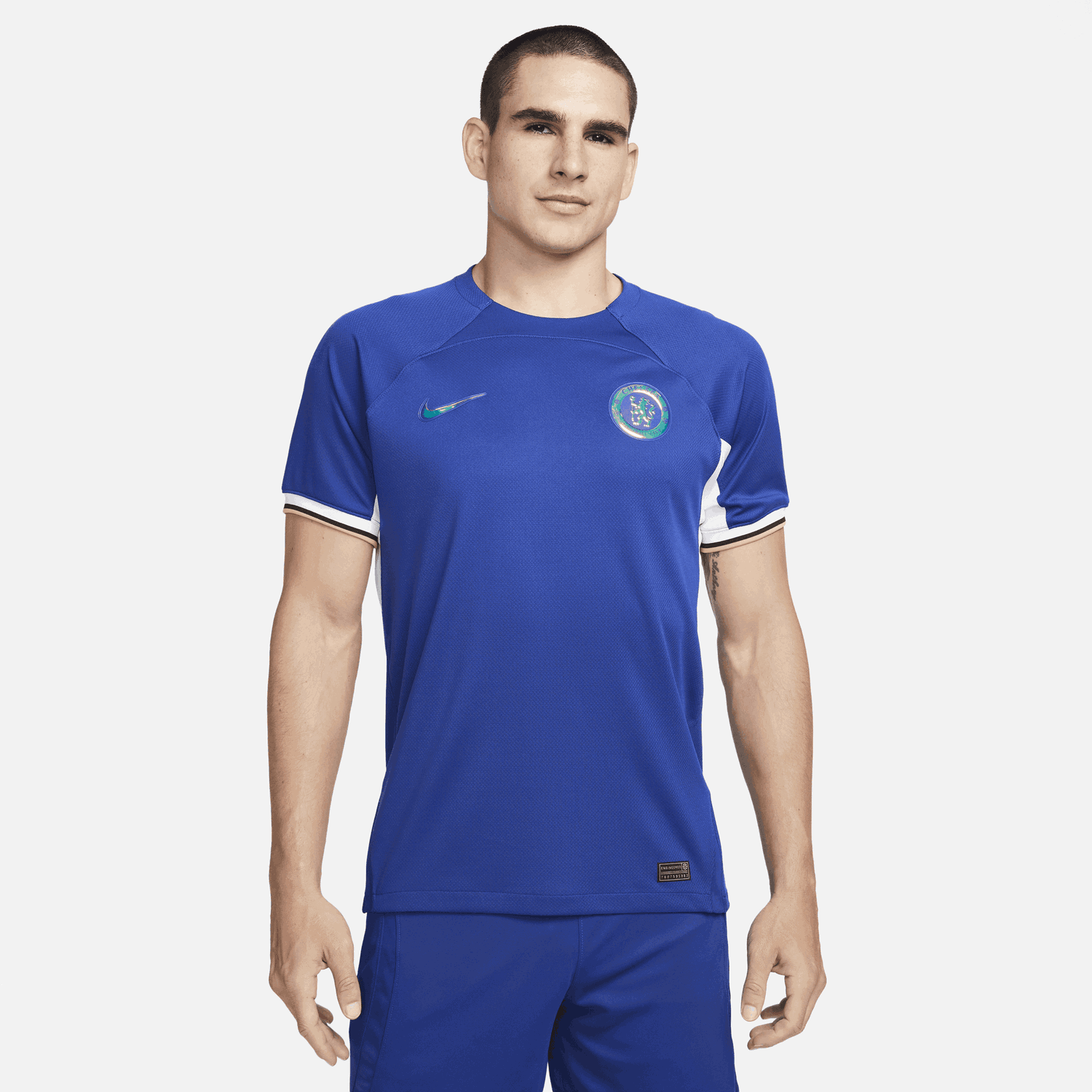 Фланелка Nike Dri-FIT Chelsea FC Stadium 2023/24 Синьо | DX2685-496, 0