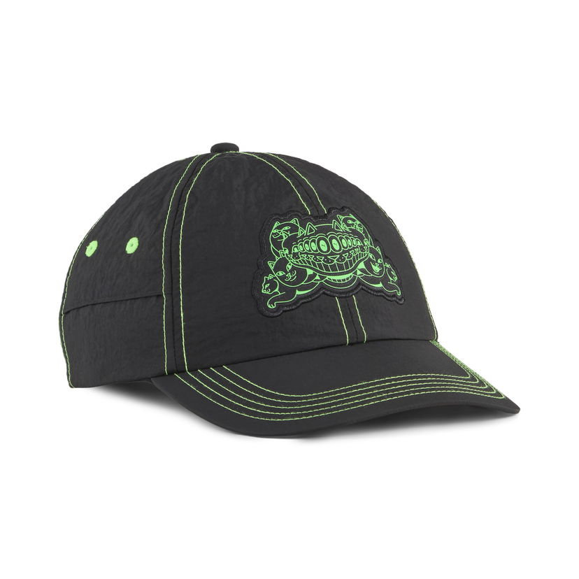 Шапка с козирка Puma RIPNDIP Dad Cap with Neon Green Details Многоцветен | 026595_01