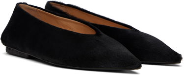 Кецове и обувки Marsèll Marsell Ago Short Hair Ballerina Flats Черно | MW8160 P028, 3
