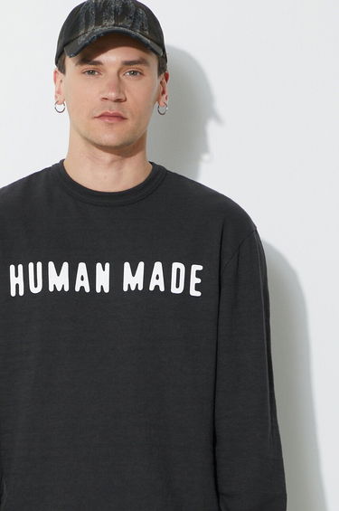 Тениска Human Made Graphic Longsleeve T-Shirt Черно | HM27CS012, 3