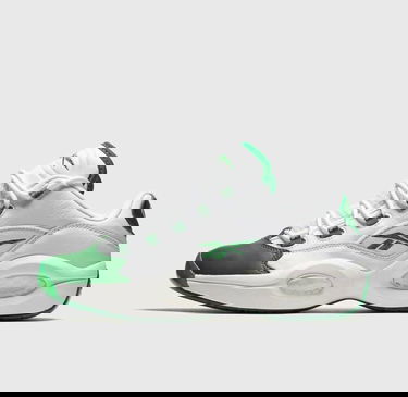 Кецове и обувки Reebok Question Low "Green Toe" Бяло | GZ0367, 0
