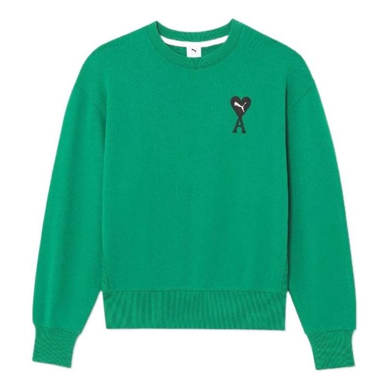 Пуловер Puma Crew Neck Sweatshirt Зелено | 534111-96, 0