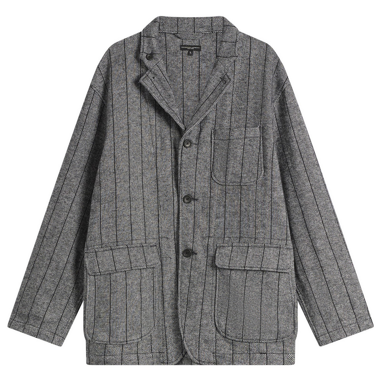 Herringbone Wool Loiter Jacket, 1