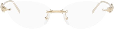 Слънчеви очила Cartier Cartier 'Clash de Cartier' Cat Eye Glasses Металик | CT0565O-001, 0